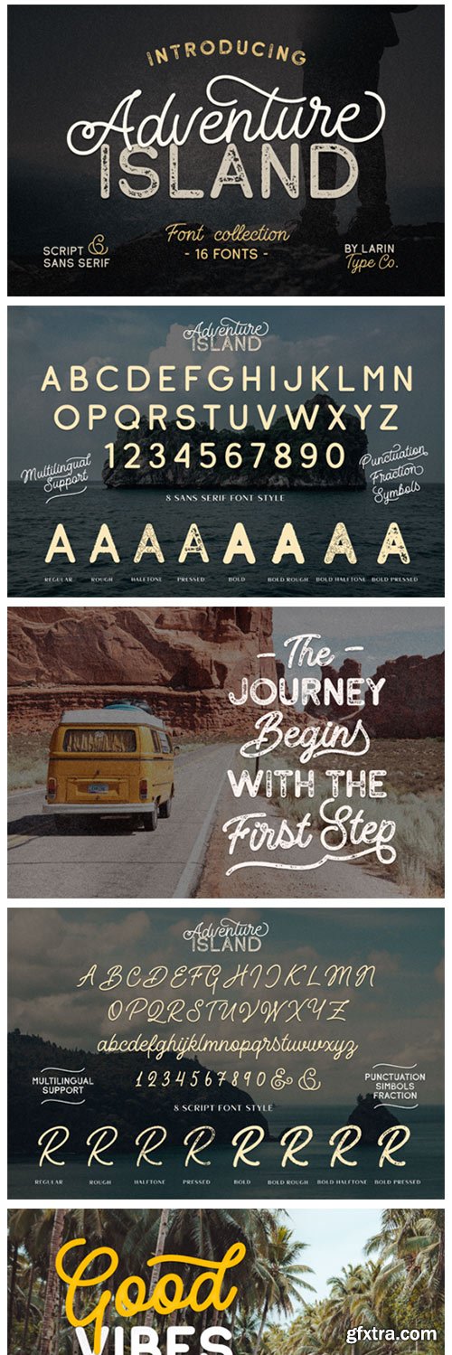 Adventure Island Font
