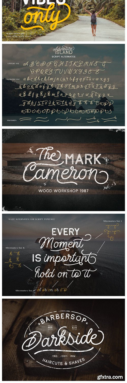 Adventure Island Font