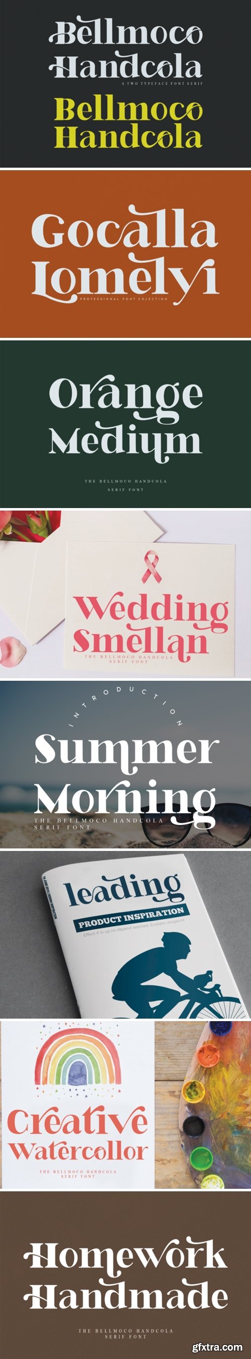 Bellmoco Handcola Font