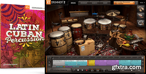 Toontrack Latin Cuban Percussion EZX Library Update v1.0.2