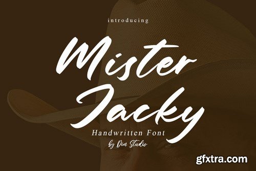 Mister Jacky-Handwritten Font