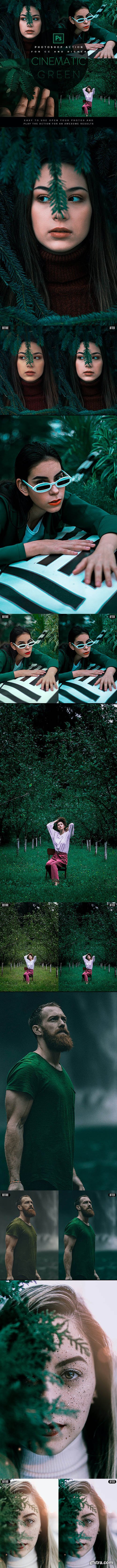 GraphicRiver - Cinematic Green - Photoshop Action 28088947