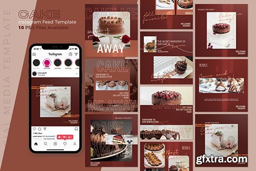 Cake - Food Instagram Post Cake - Food Instagram Post