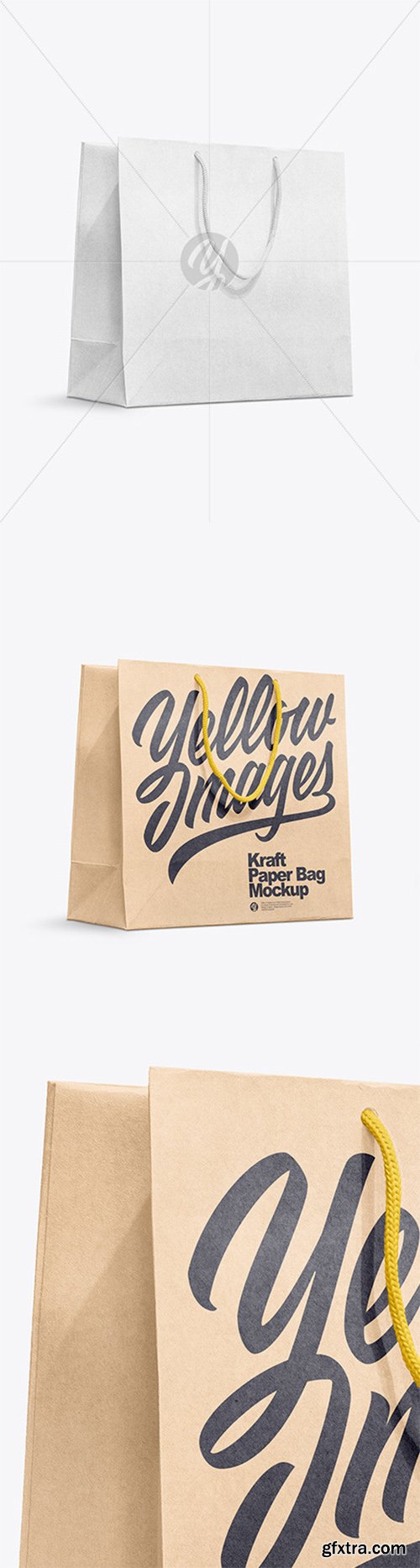 Kraft Paper Bag Mockup 65599