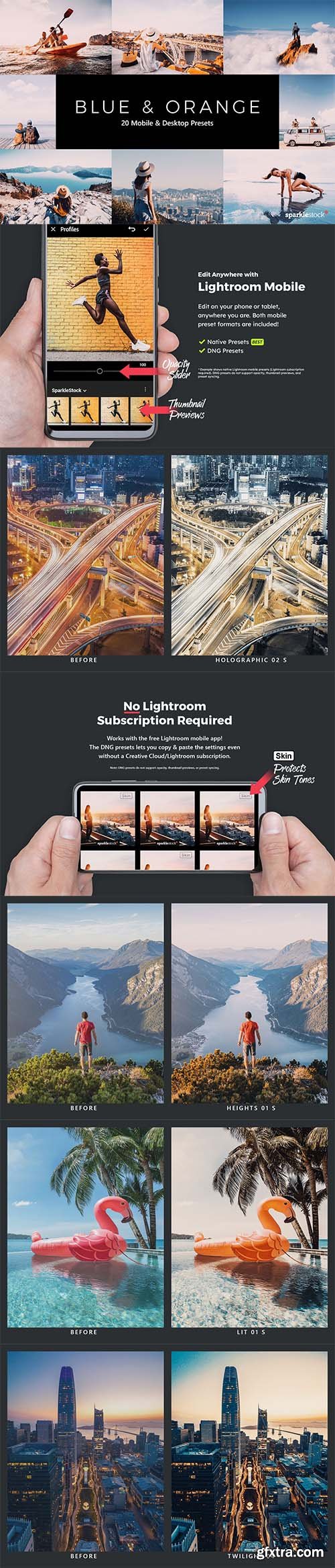 20 Blue and Orange Lightroom Presets & LUTs 20 Blue and Orange Lightroom Presets & LUTs