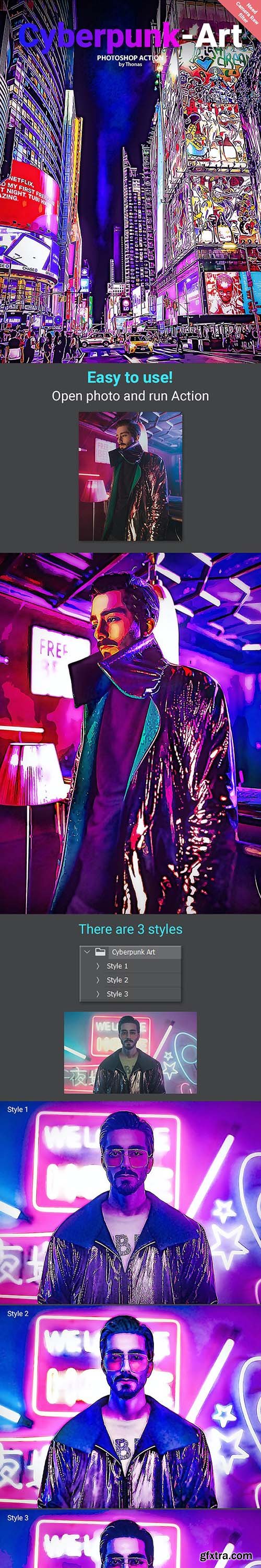 GraphicRiver - Cyberpunk Art 28211053