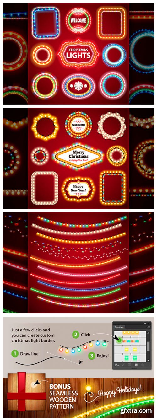 Christmas Lights Decorations Set 5724684