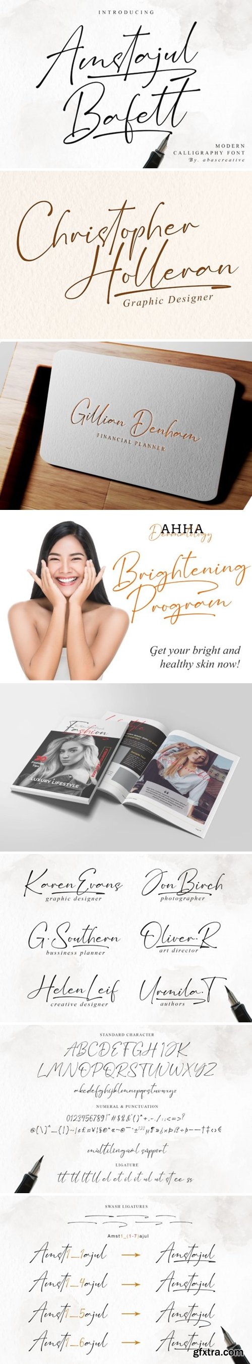 Amstajul Bafett Font