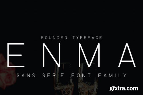 ENMA- Rounded Font