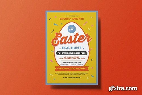 Easter Egg Hunt Flyer