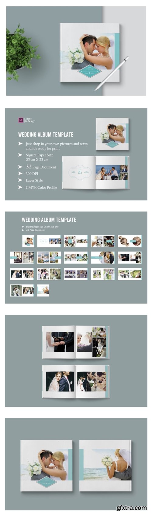 Minimalist Wedding Album