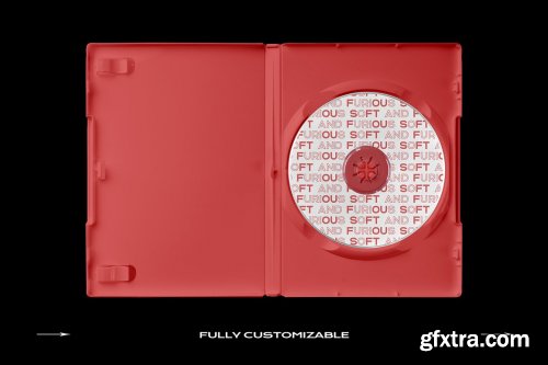 CreativeMarket - DVD Case Mockup Template Bundle Disc 5320311