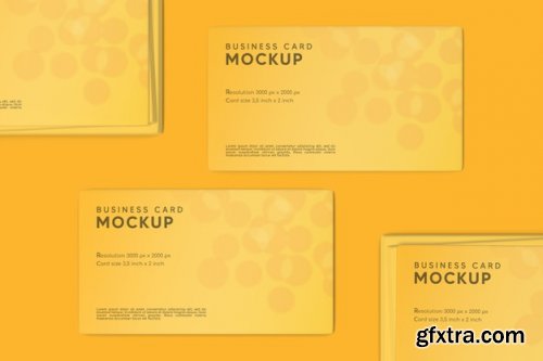 Business card mockup