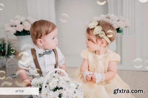 CreativeMarket - Bubbles Overlays Photoshop 4942673