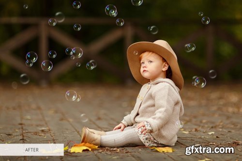 CreativeMarket - Bubbles Overlays Photoshop 4942673