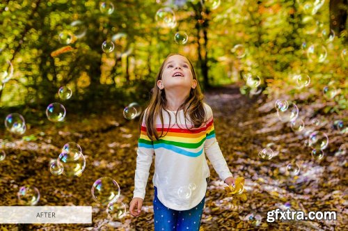 CreativeMarket - Bubbles Overlays Photoshop 4942673