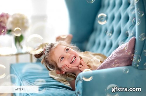 CreativeMarket - Bubbles Overlays Photoshop 4942673