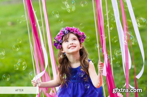 CreativeMarket - Bubbles Overlays Photoshop 4942673