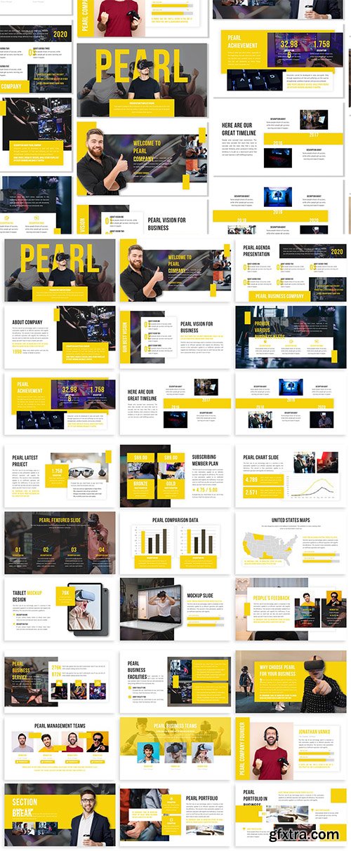 Pearl - Business Template Prensentation