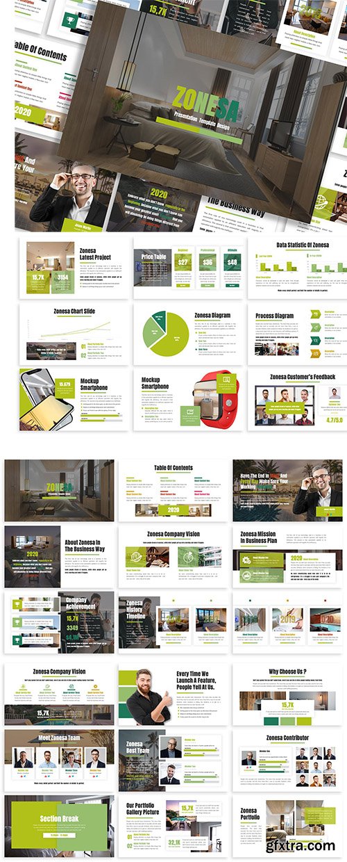 Zonesa - Business Template Prensentation