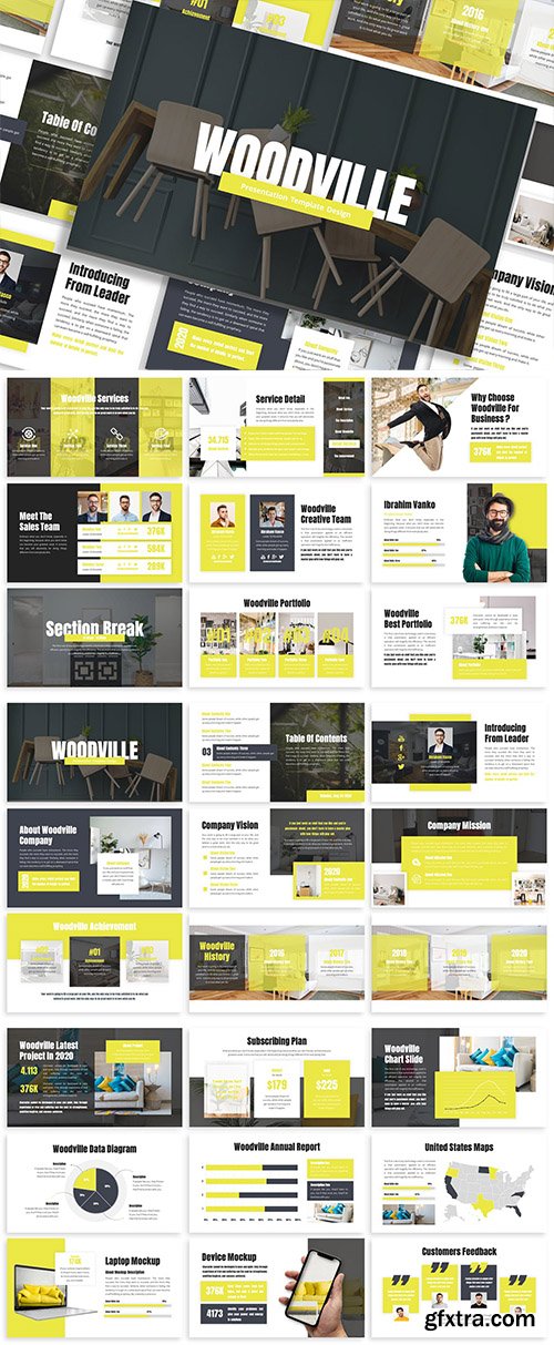 Woodville - Business Template Prensentation