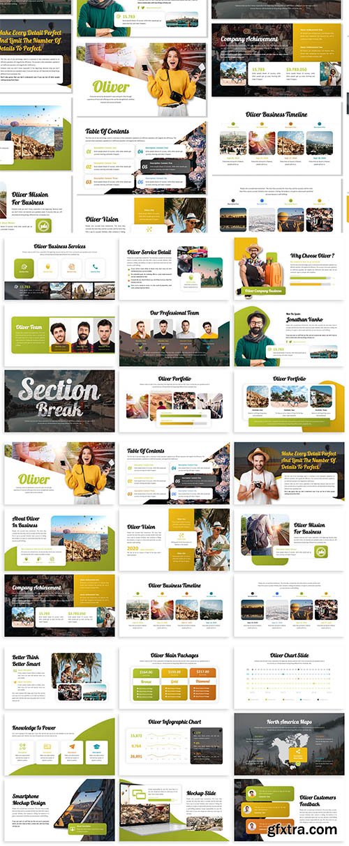 Oliver - Business Template Prensentation