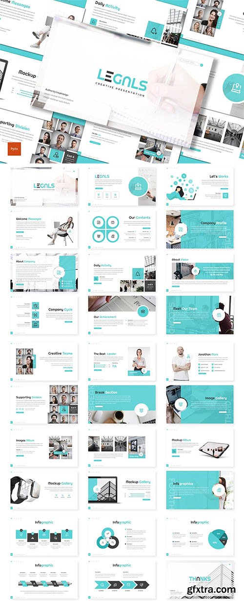 Legals - Creative PowerPoint, Keynote and Google Slides Template