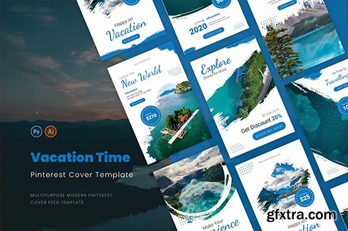 Vacation Time Pinterest Cover
