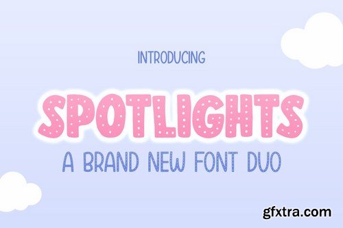 Spotlights Font Duo
