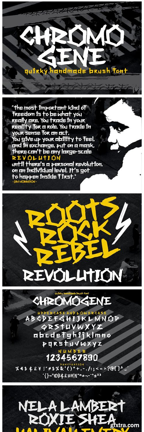 Chromogene Font Chromogene Font