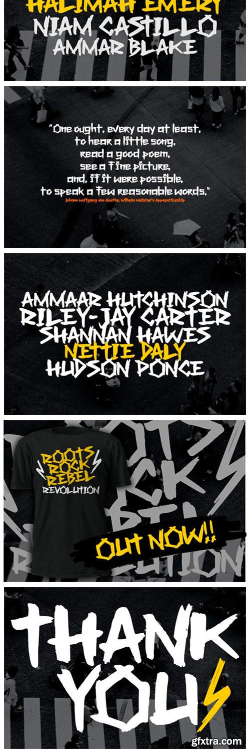 Chromogene Font Chromogene Font