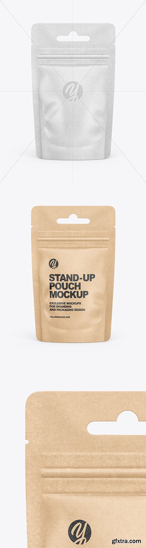 Download Yellowimages Mockups Kraft Stand Up Pouch Front View Yellowimages Yellowimages Mockups