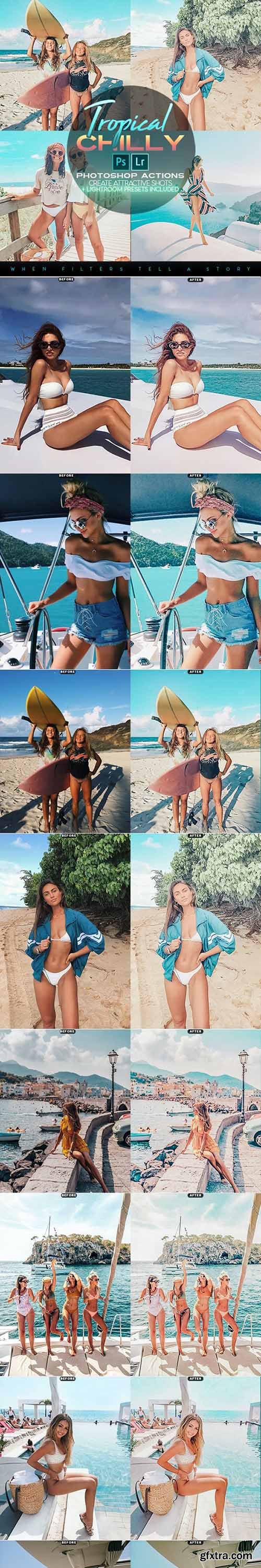 GraphicRiver - Tropical Chilly Photoshop Actions + LR Presets 28231136