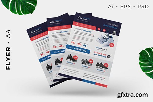 Sneakers Flyer Design