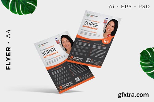 Antioxidant / Wellness Flyer Design