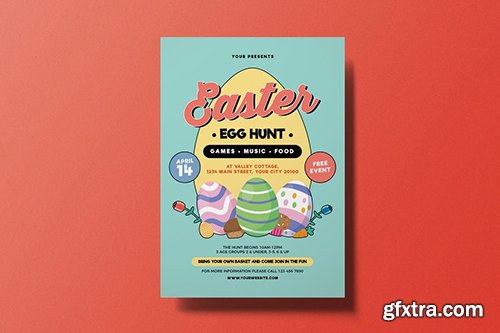 Easter Egg Hunt Flyer