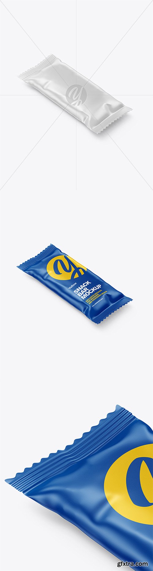 Matte Snack Bar Mockup 44110 Matte Snack Bar Mockup 44110