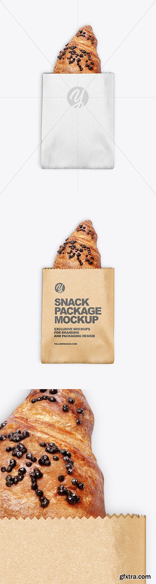 Download 38 Matte Snack Bag Front View Potoshop Yellowimages Mockups
