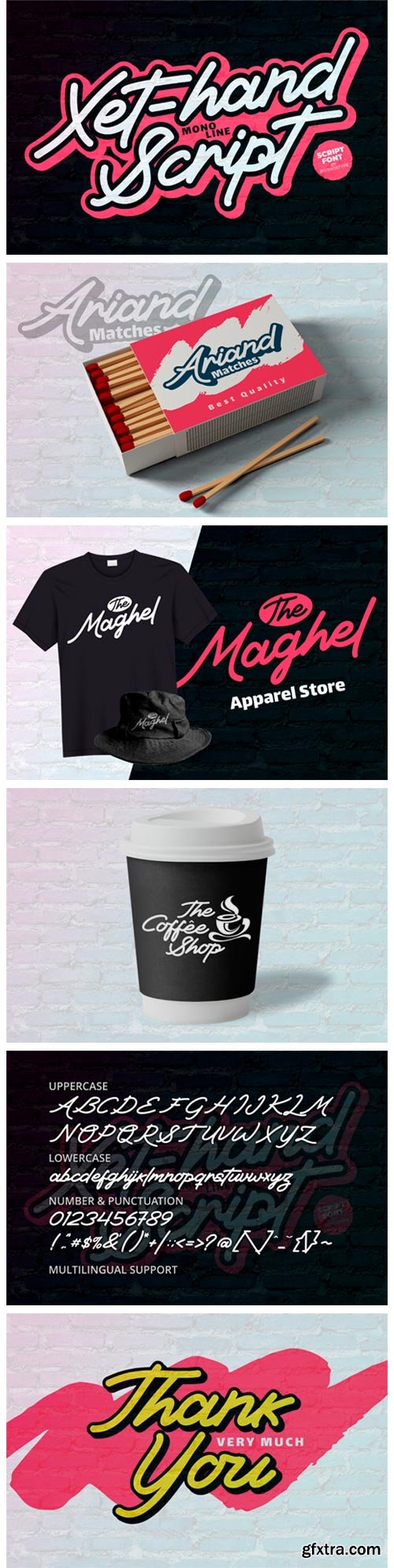 Xet-hand Script Font