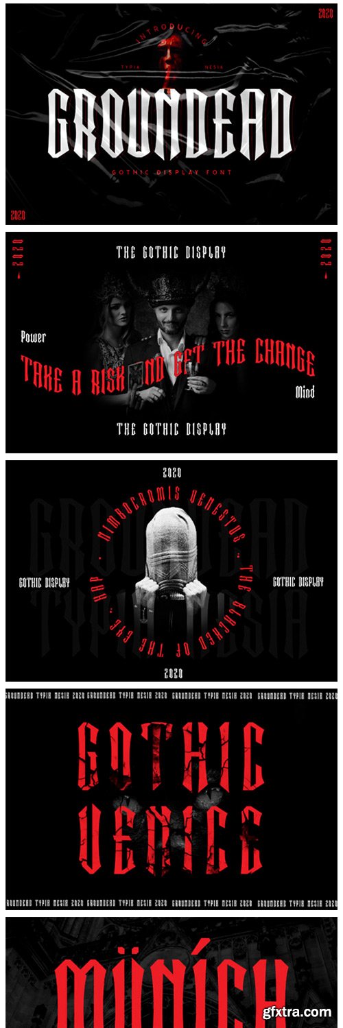 Groundead Font