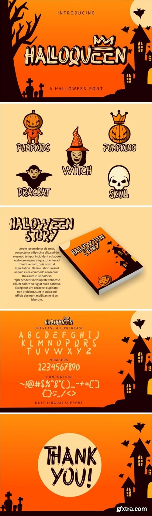 Halloqueen Font