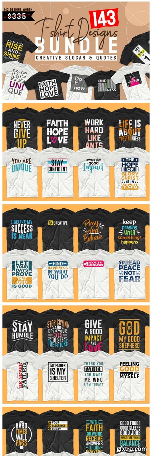 T-shirt Designs Bundle Slogan Quotes 5277411