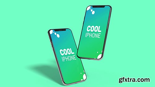Stylish Floating Iphone - Mockup Stylish Floating Iphone - Mockup