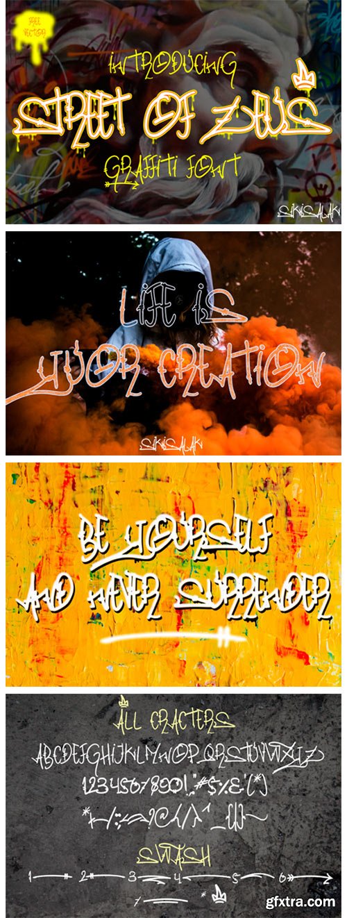 Street of Zeus Font Street of Zeus Font