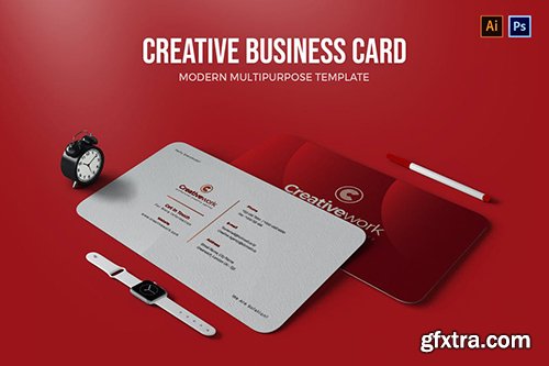 Creative Agency - Business Card Creative Agency - Business Card