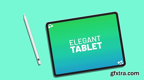 Elegant iPad - Mockup