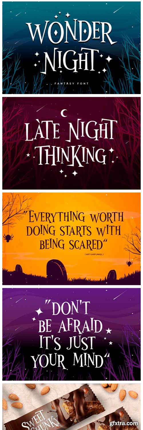 Wonder Night Font