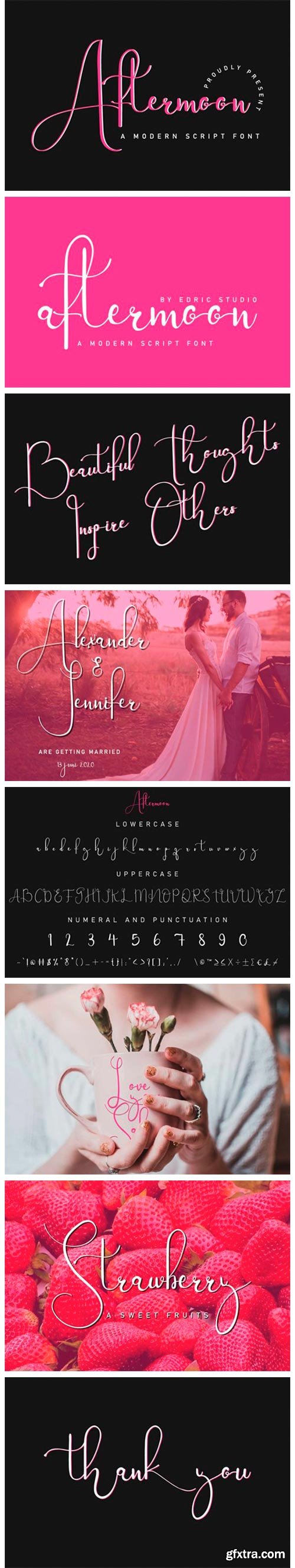 Aftermoon Font