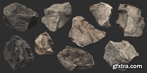 Photorealistic Stones