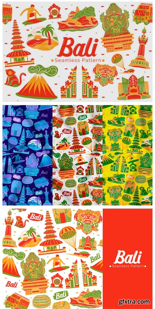 Bali Seamless Pattern 6065643 Bali Seamless Pattern 6065643